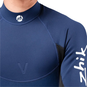 2023 Zhik Microfleece V 1mm Neopren-Langarm-Top DTP0520 - Navy